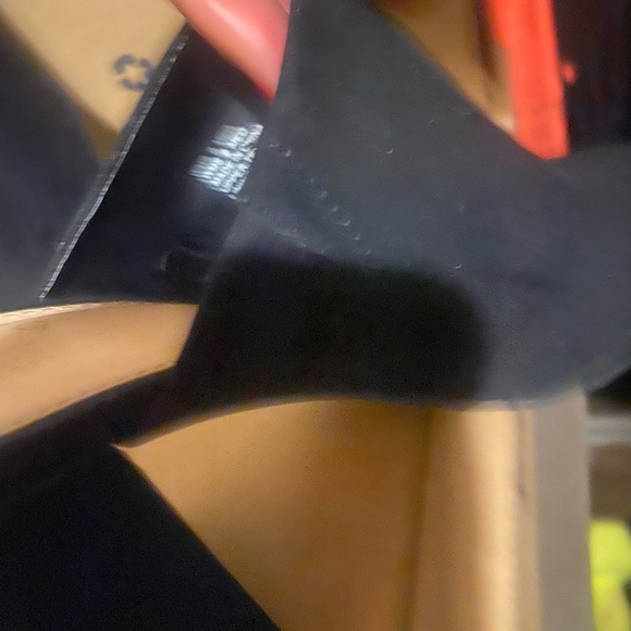 Slide on chunky heel insert cushion open toe and Heel - Picture 4 of 13